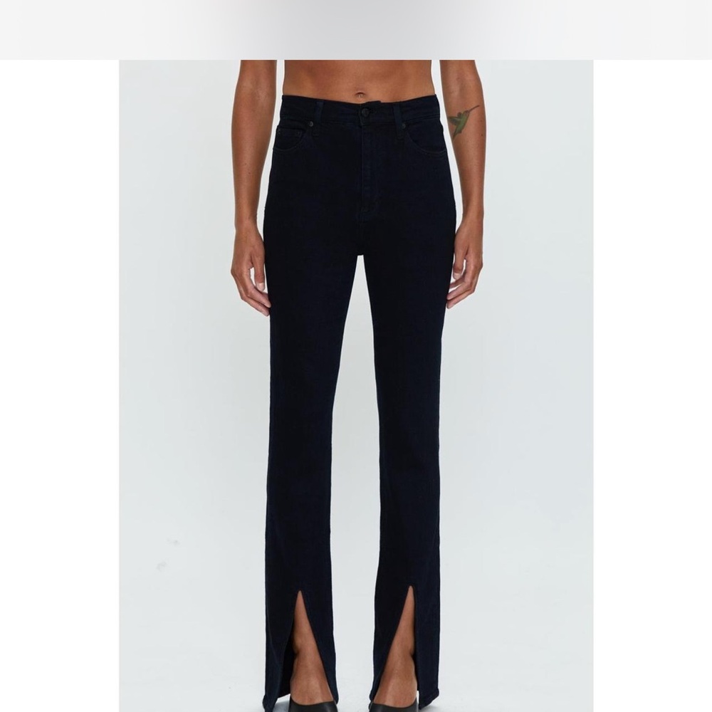 Pistola Colleen super high  Black slit Jeans